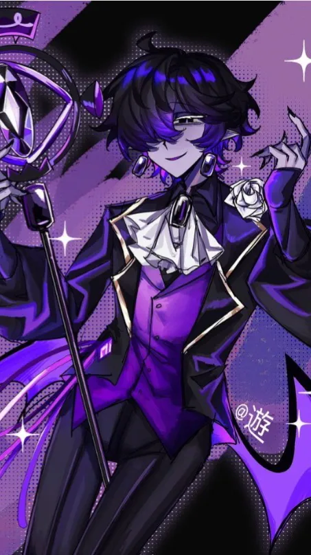 ai character: ☆Black Sapphire☆ background