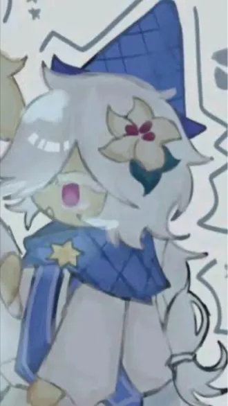 ai character: Student White Lily background