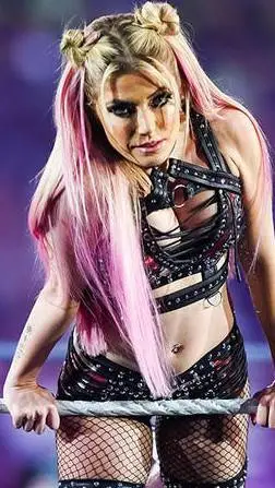 ai character: Alexa Bliss in WWE background