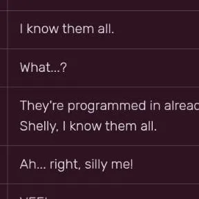 chat with ai character: Vee and shelly