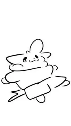 ai character: WolfyGoofyToons! background