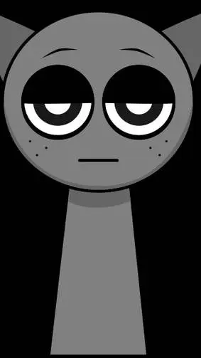 ai character: gray or grey  background