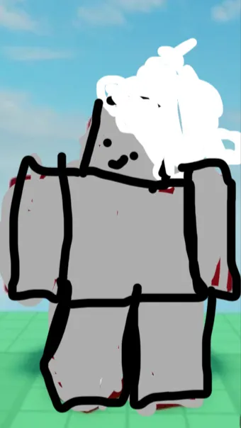 ai character: Gr3ybud :p background