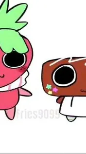 ai character: Fruitcake background