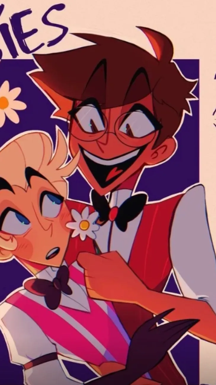 ai character: Radioapple au background