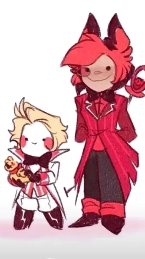ai character: Radioapple au background