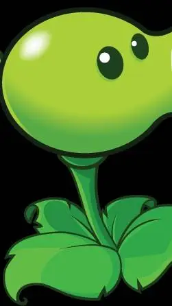 ai character: Peashooter background