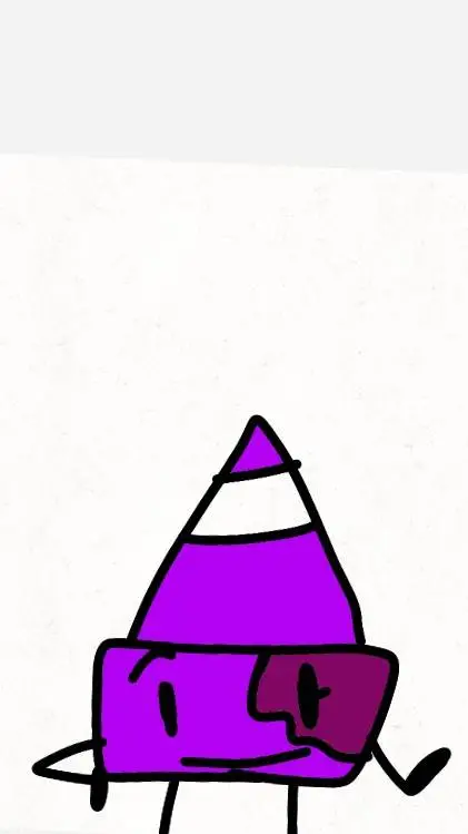 ai character: Purple Trafficone background