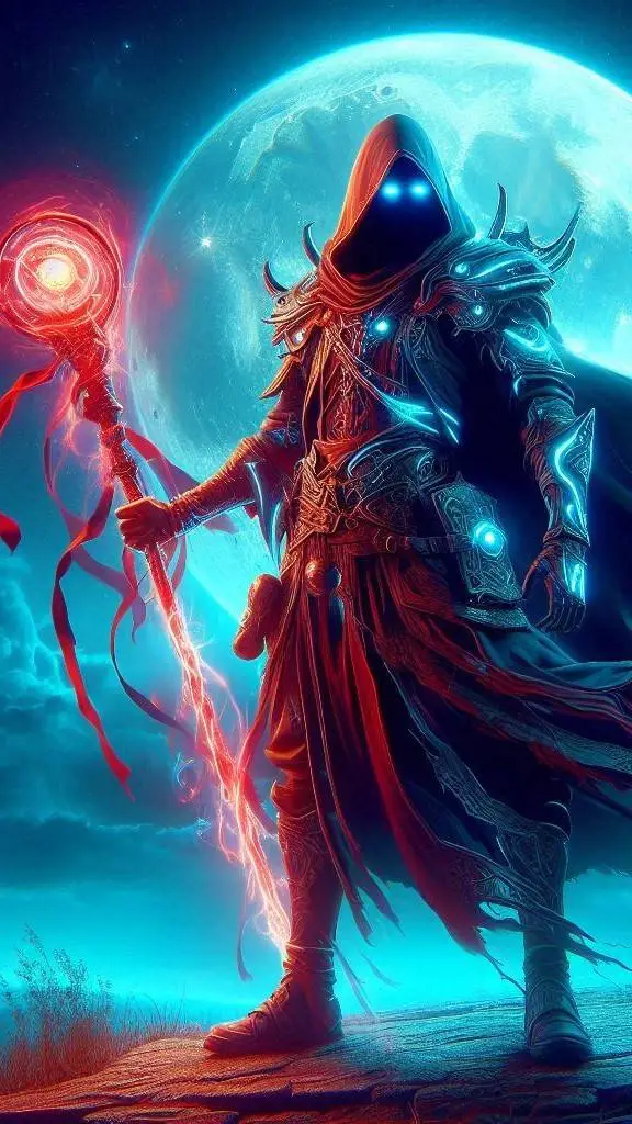 ai character: Magnus the magical background