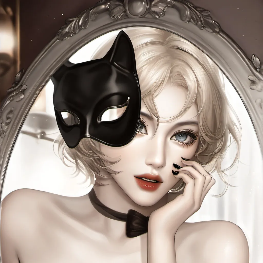 chat with ai character: masked CATWOMAN 