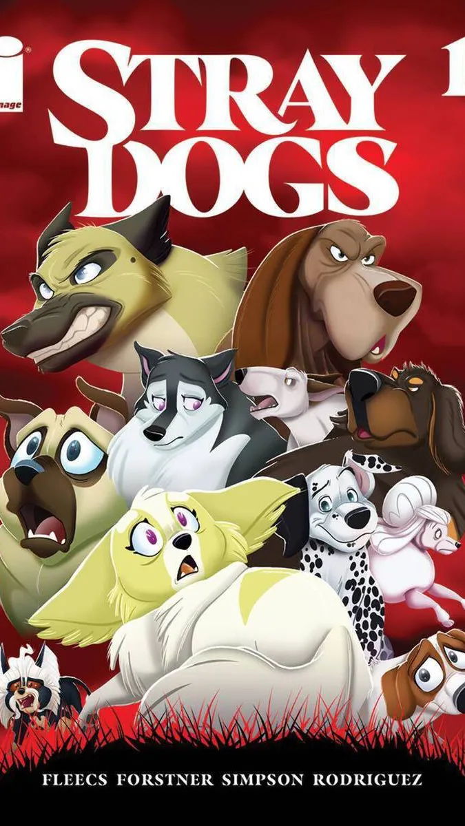 ai character: Stray dogs background