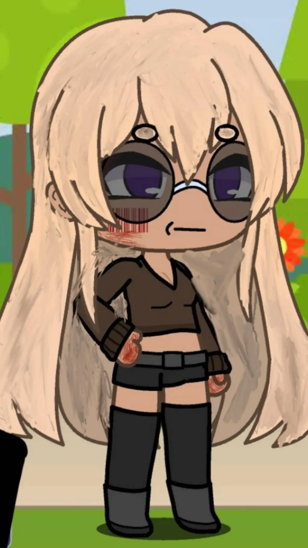 ai character: My gacha oc✨ background