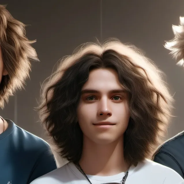 chat with ai character: Hoodie kids band!!