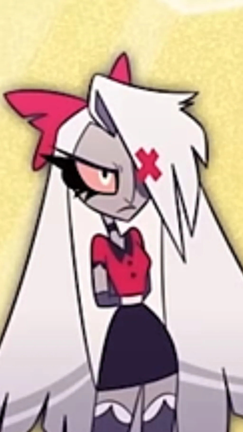 ai character: Charlie X Vaggie  background