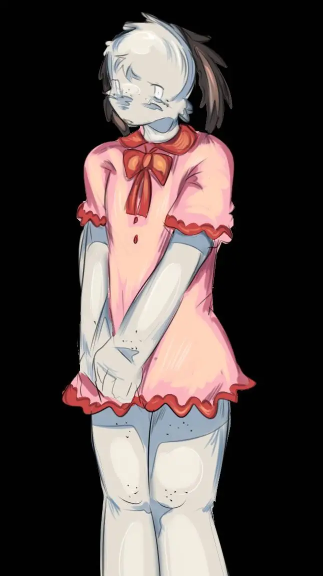 ai character: ꒰Sea Dust Bunny꒱ background