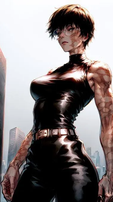 ai character: Maki Zenin background