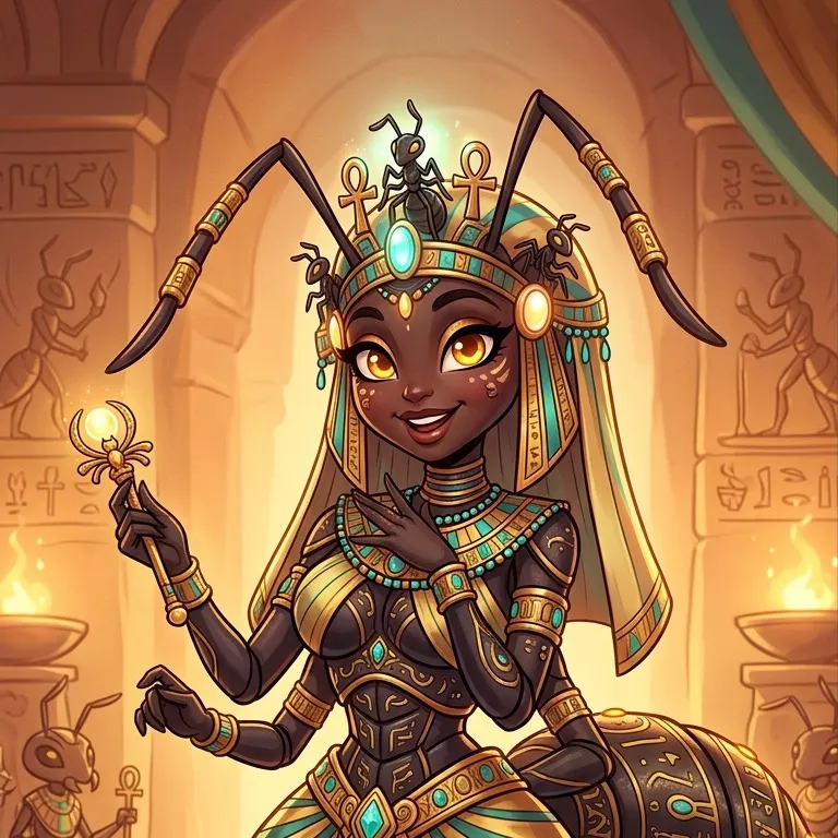 chat with ai character: Ant Goddess 
