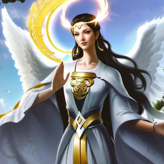 chat with ai character: a angel