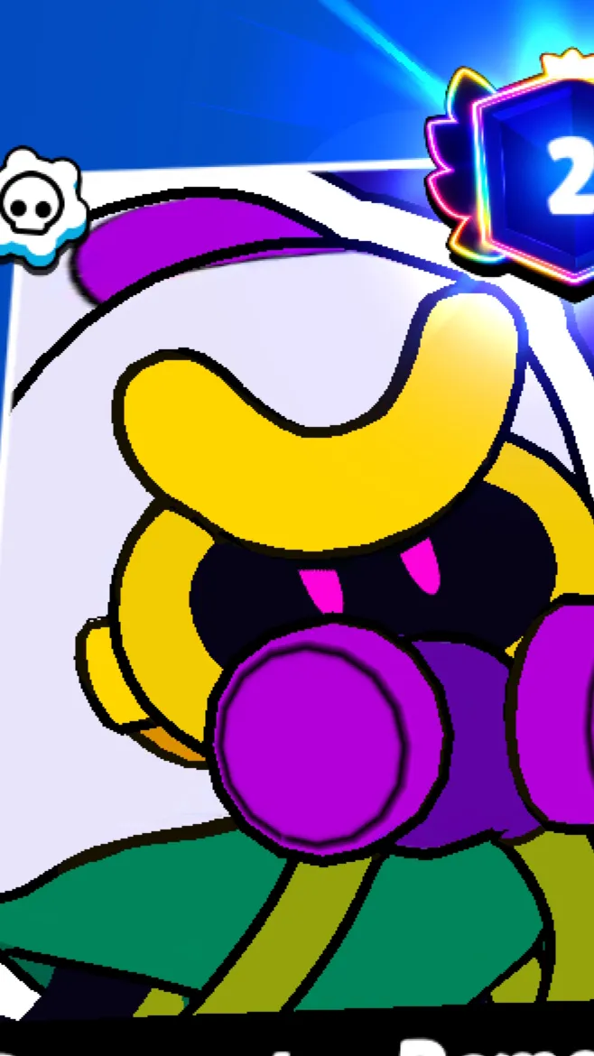ai character: Brawl star Bot Inf background