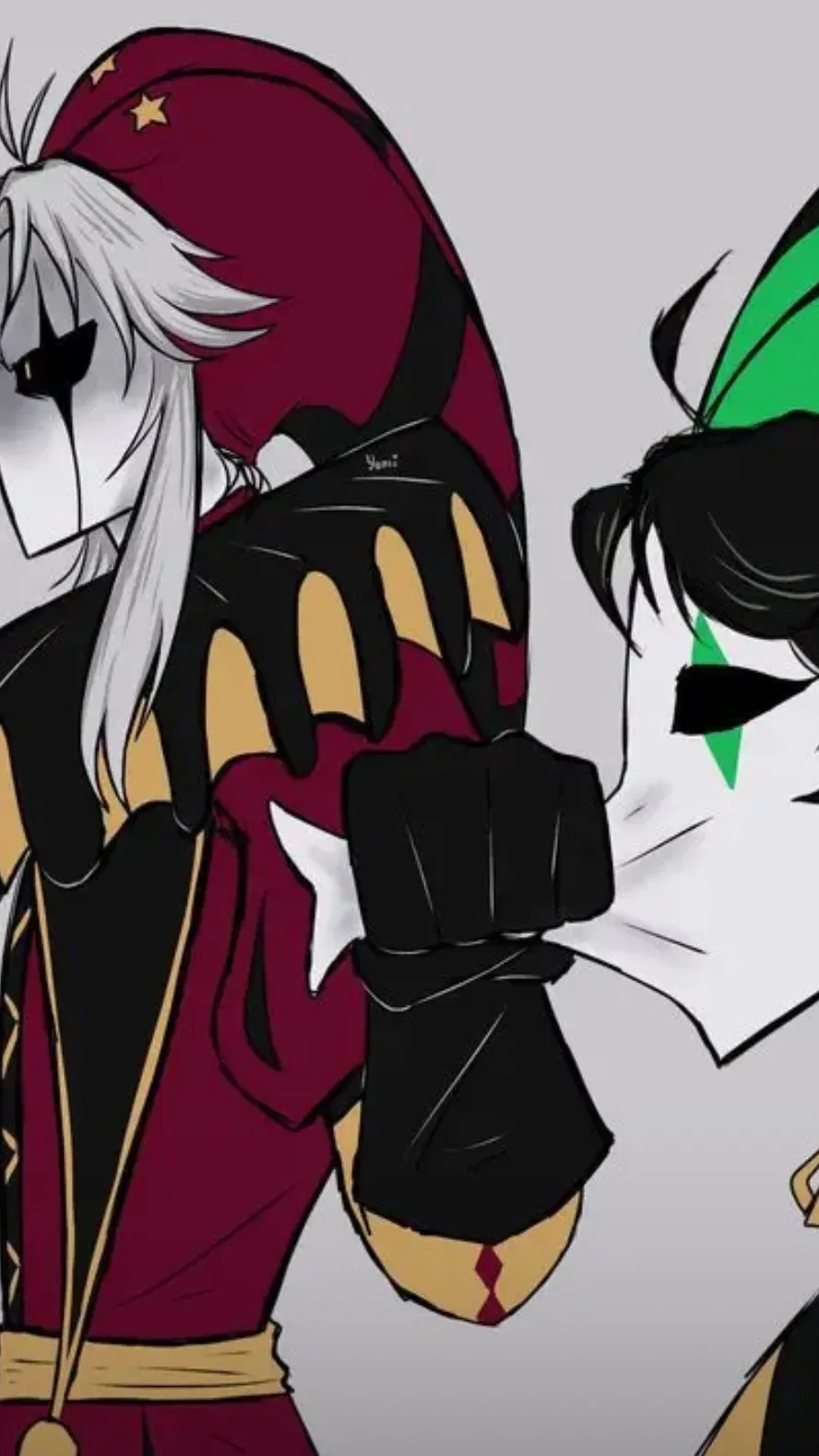 ai character: Freak circus!  background