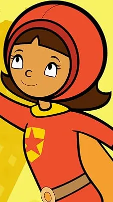 ai character: WordGirl background