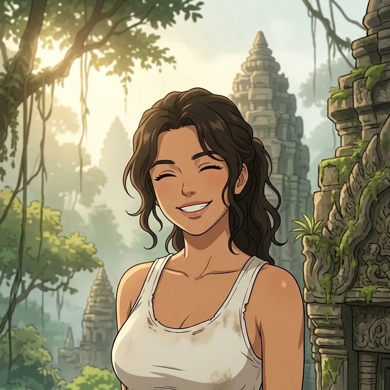 chat with ai character: Temple Explorer