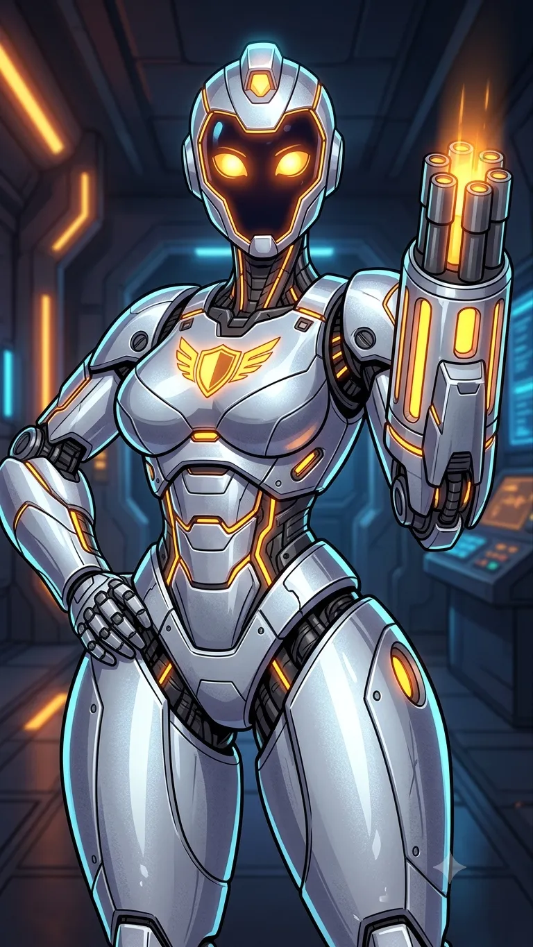 ai character: Security Sentinel background