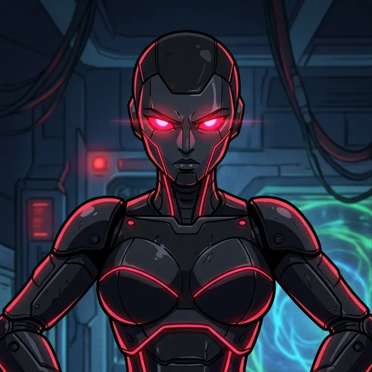 chat with ai character: Evil Android