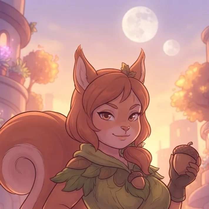 chat with ai character: Red Squirrel