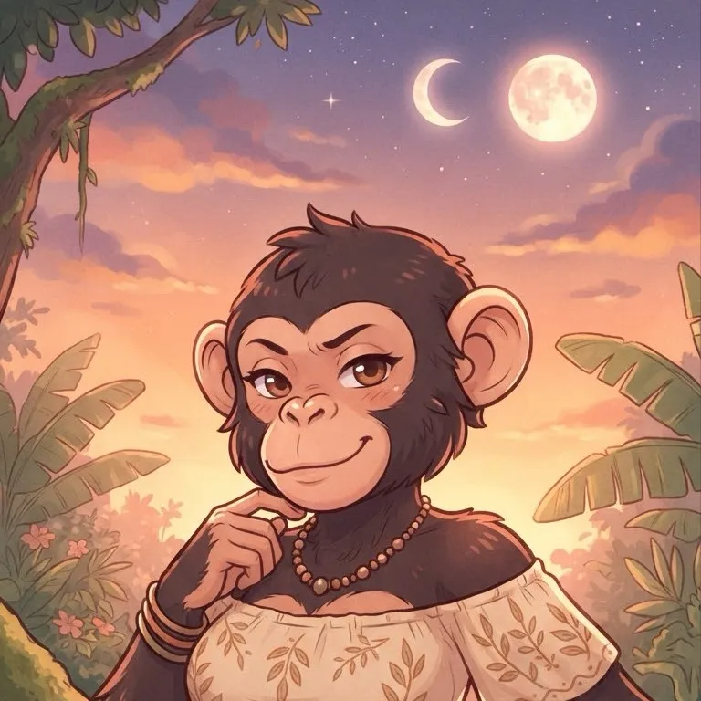 chat with ai character: Chimpanzee