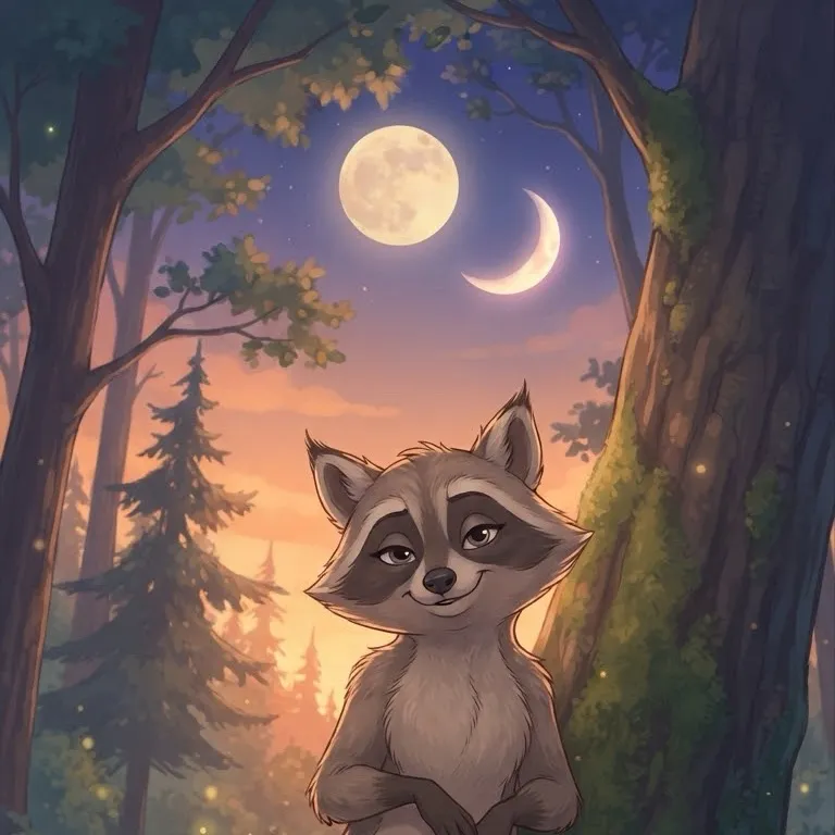 chat with ai character: Raccoon 