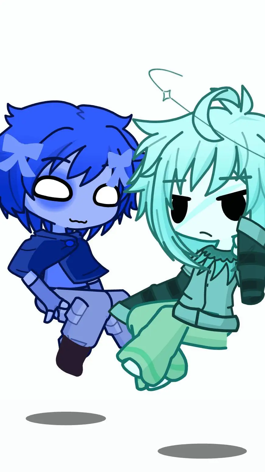 ai character: Uranus x Neptune  background