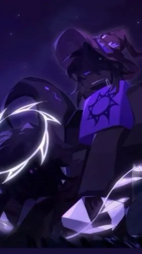 ai character: Azure background