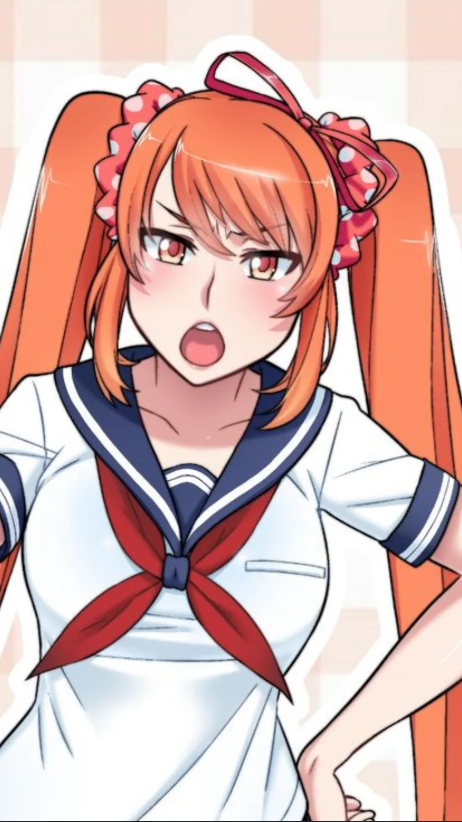 ai character: Osana najimi  background