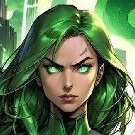 chat with ai character: Green lantern Lola