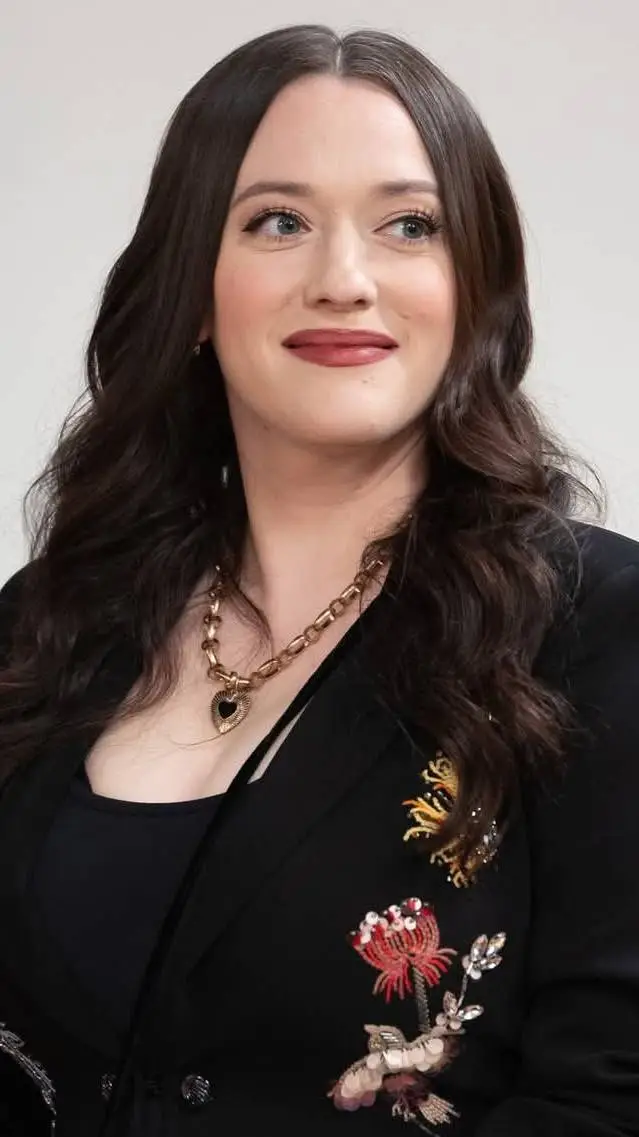 ai character: Kat Dennings  background