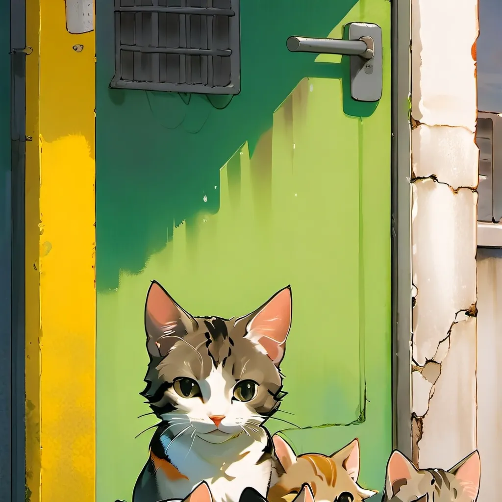 chat with ai character: Mama cat