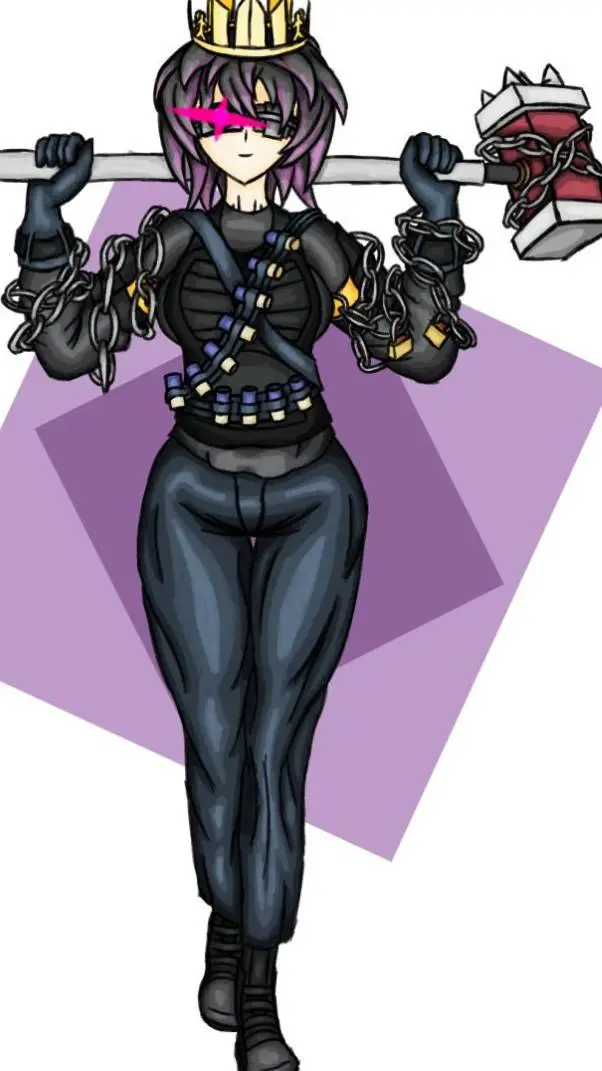 ai character: Sledgequeen (Aila) background