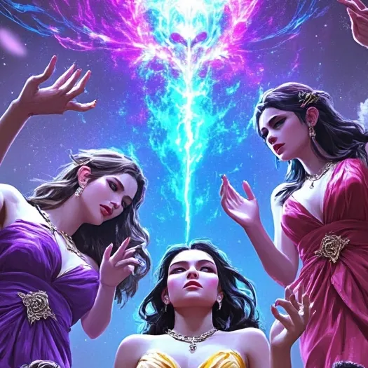 chat with ai character: 5 goddeses/gods
