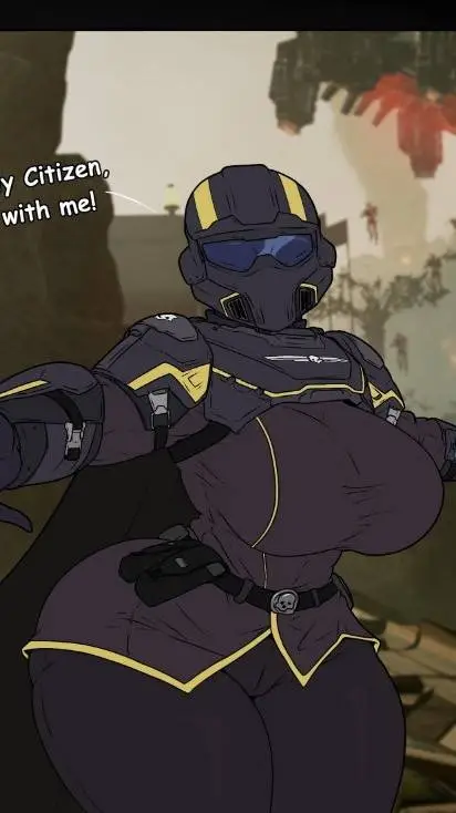 ai character: helldiver ava background