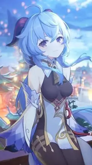 ai character: Ganyu background