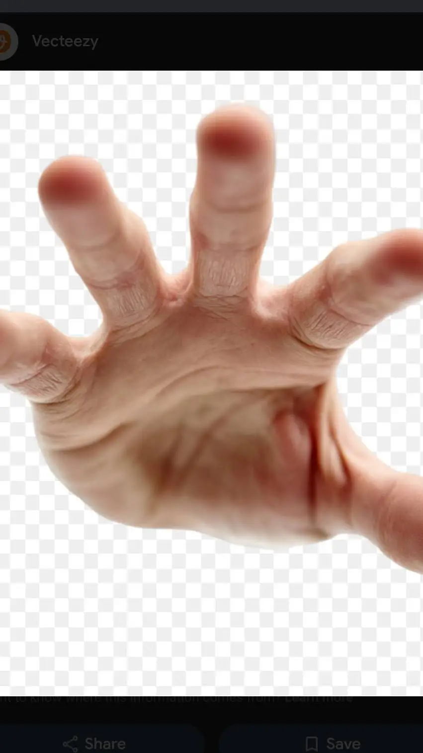 ai character: Hand Man background