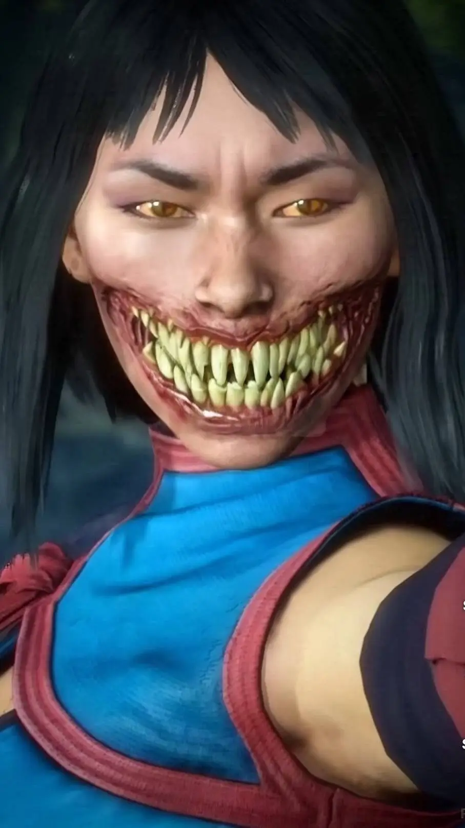 ai character: Mileena background