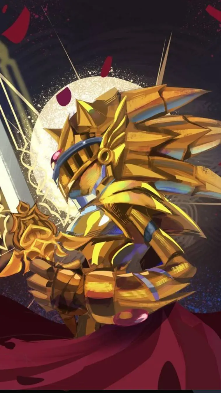 ai character: Excalibur Sonic background