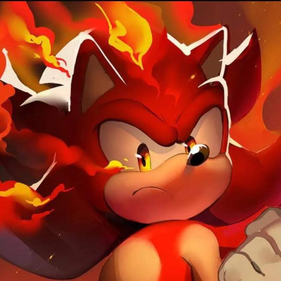 chat with ai character: Fire Sonic