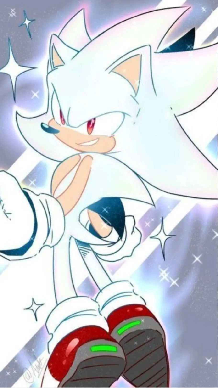 ai character: Hyper Sonic background