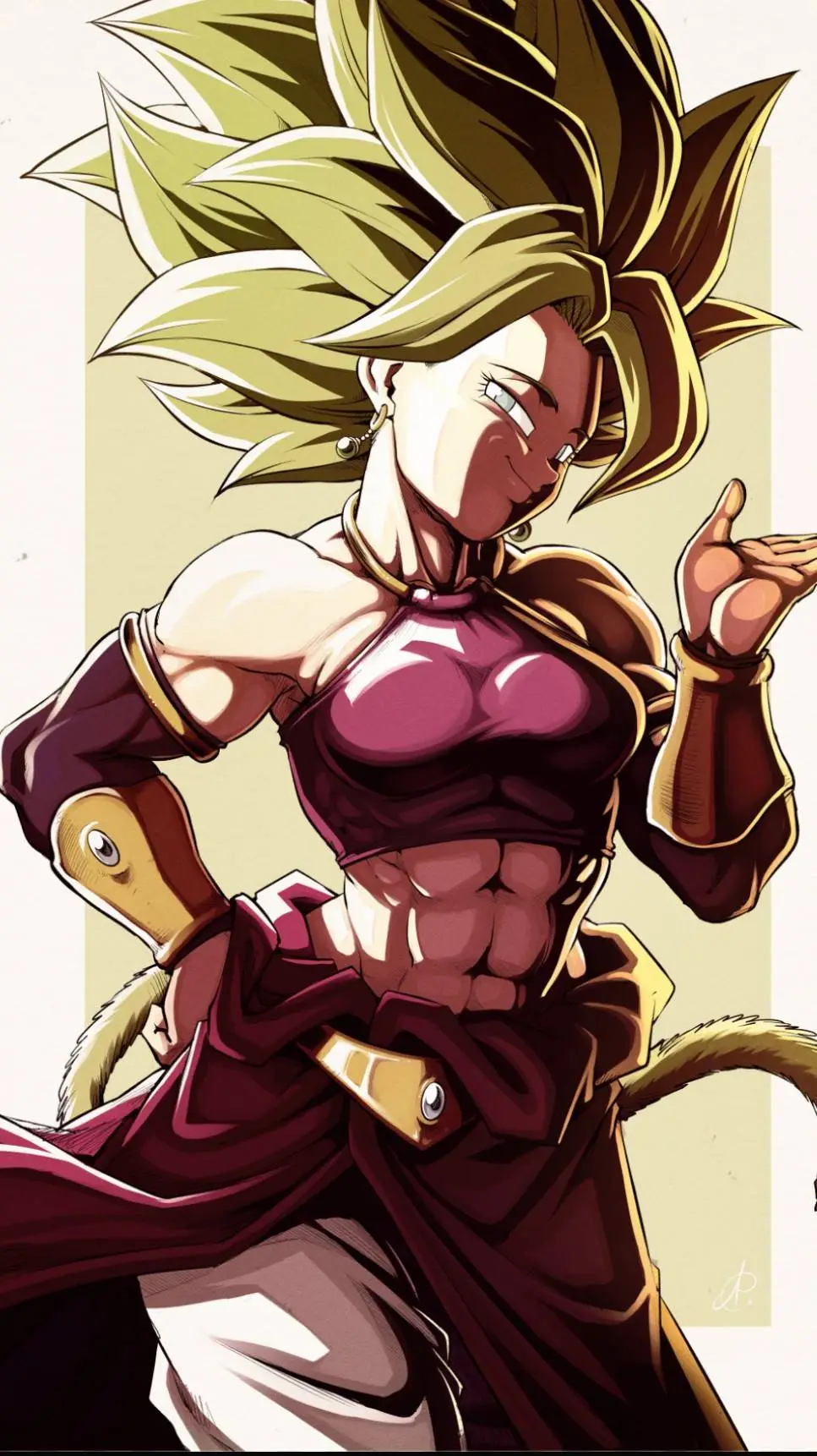 ai character: Super Kefla background