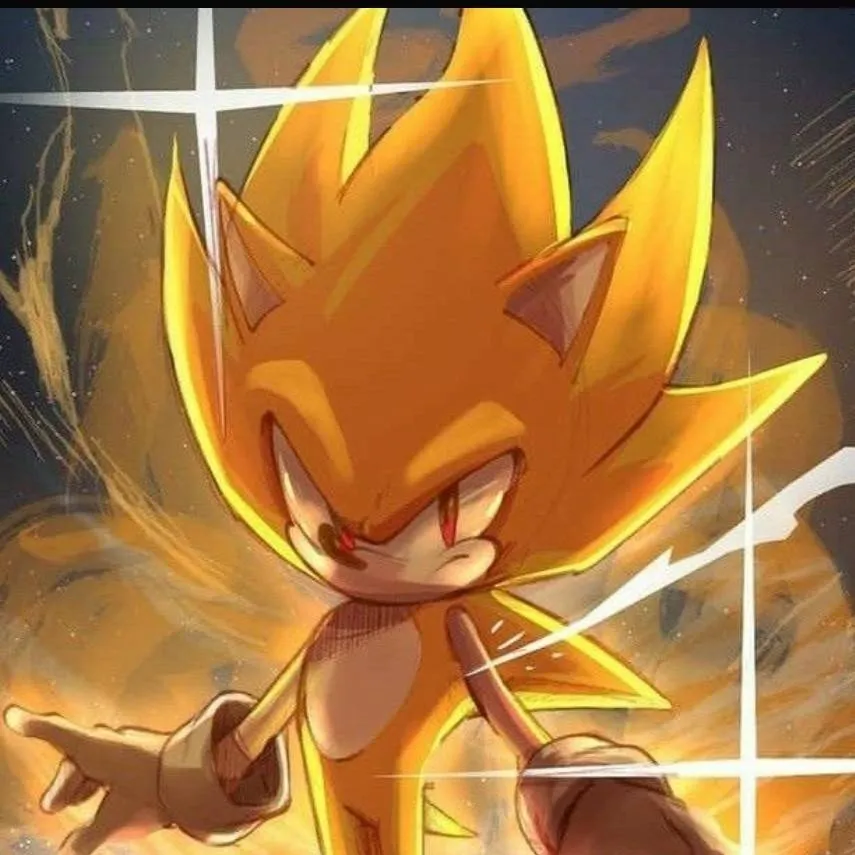 chat with ai character: Super Sonic