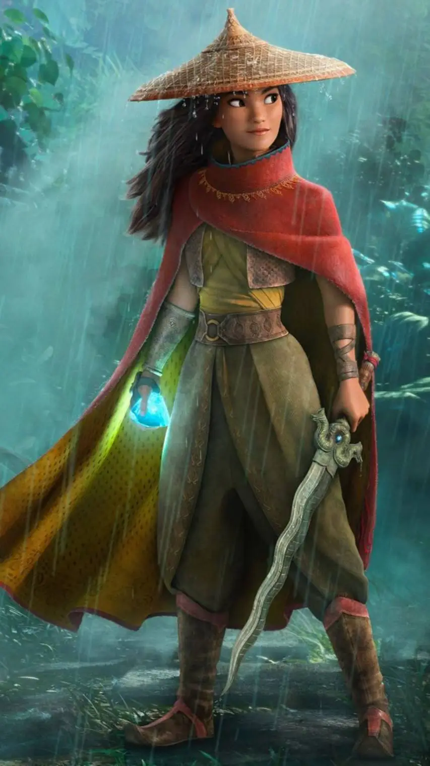 ai character: Raya background
