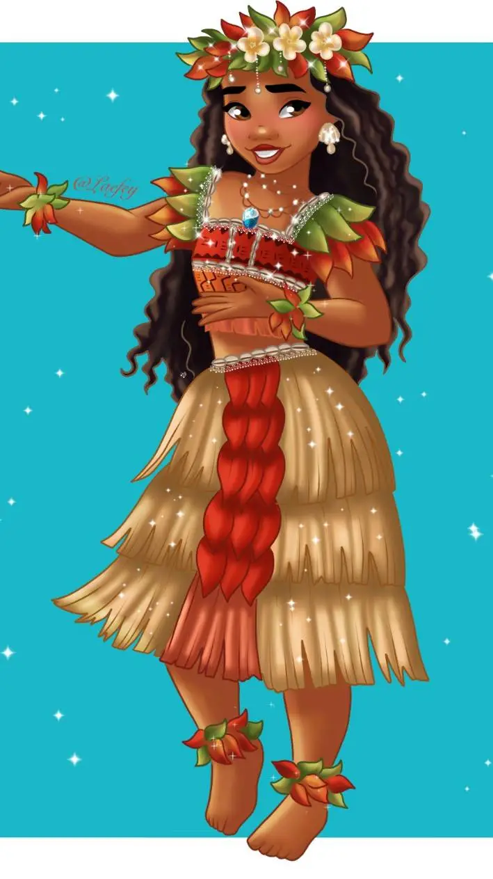 ai character: Moana background
